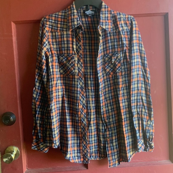 Angie Tops - Angie Brand Flannel size Medium